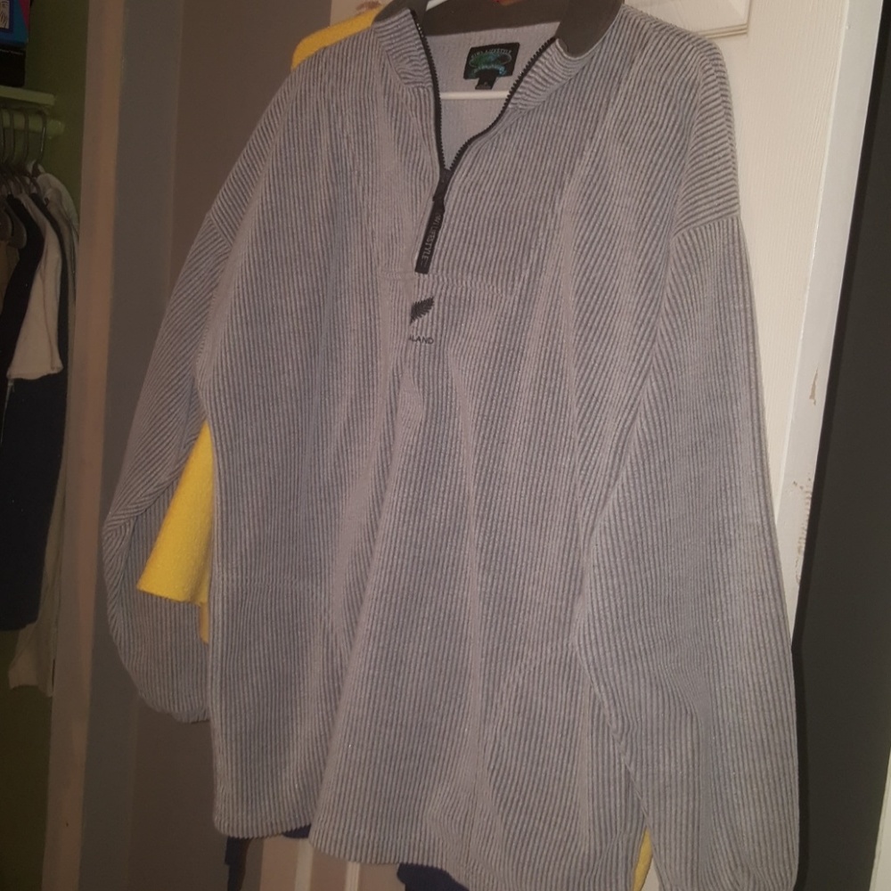 Half zip up sweater